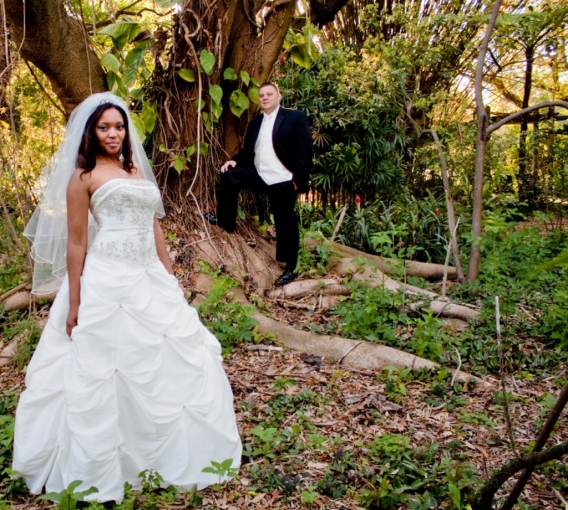 Sneak Peek Brandy Scott Usf Botanical Gardens Wedding