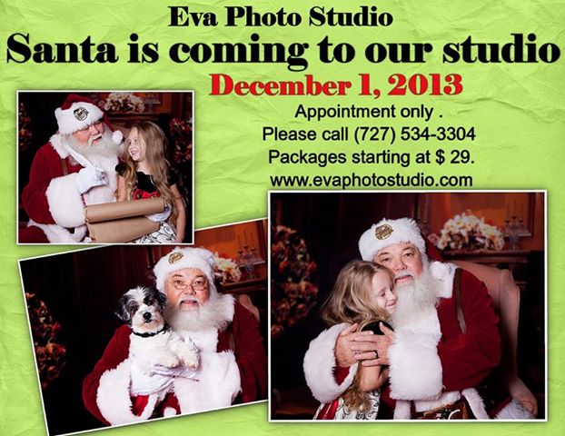 pictures with Santa in Tampa