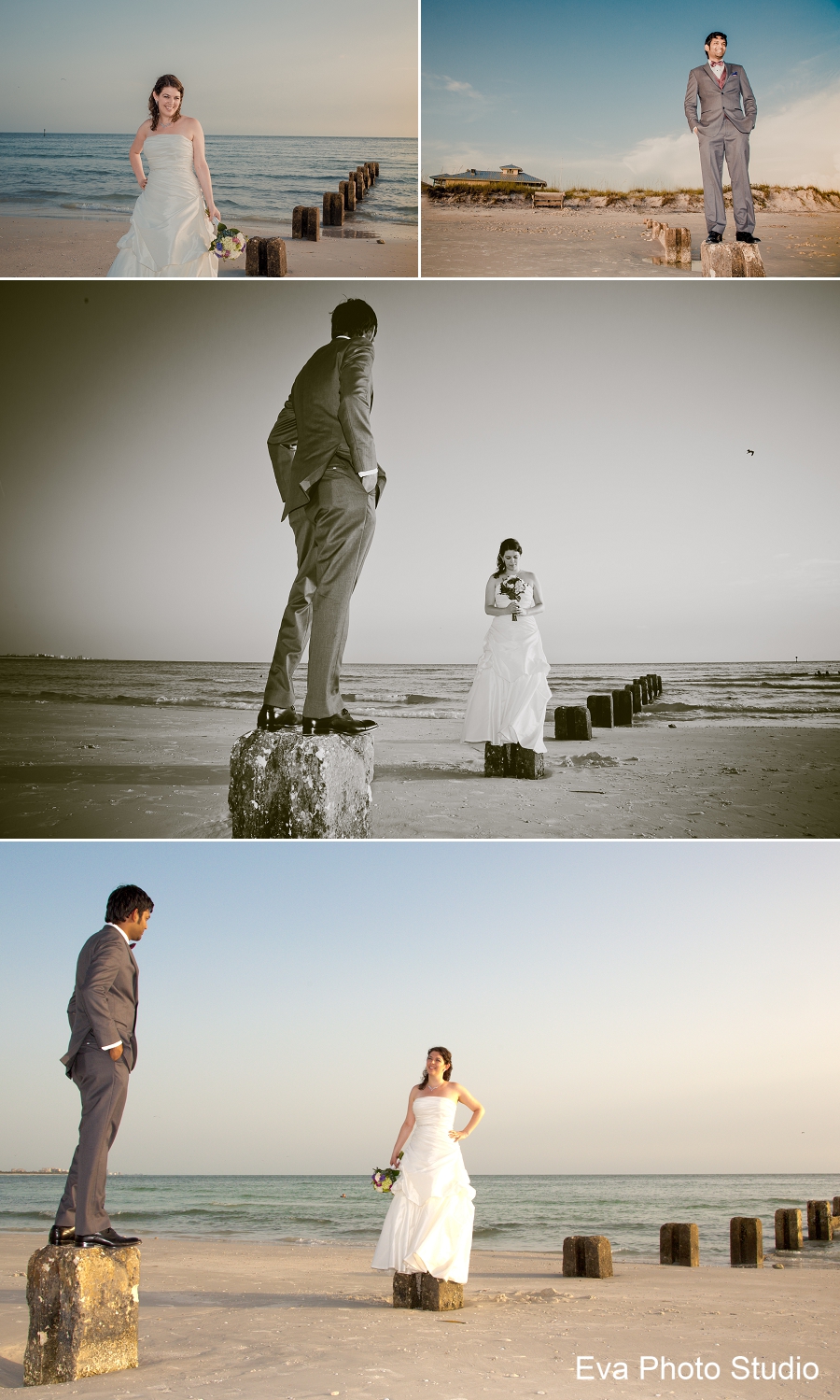 Honeymoon Island Bridal Session images-2