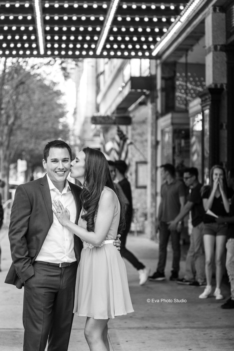 Downtown Tampa engagement sessionTampa wedding photographer Downtown